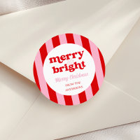 Feliz e Bright Retro Natal