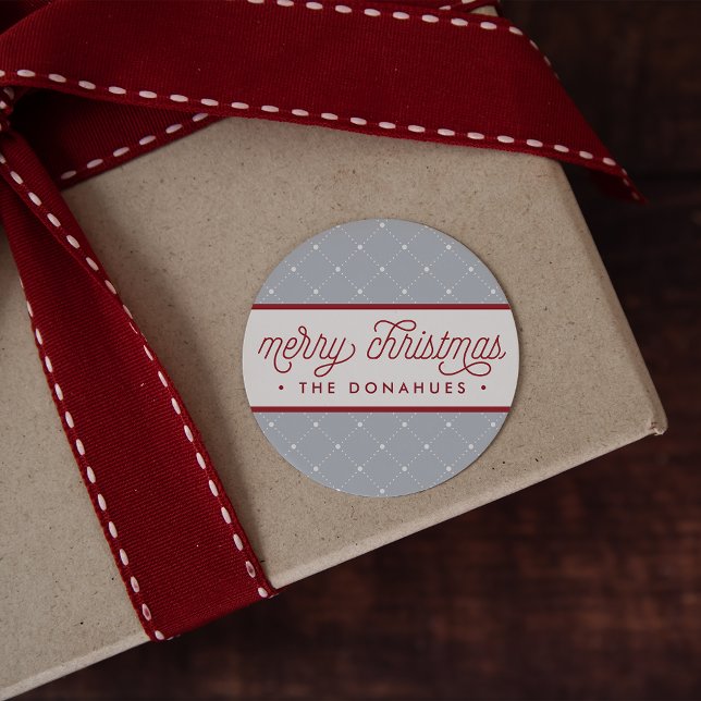 Adesivo Redondo Feliz em pontos | Feriado Personalizado (Criador carregado)