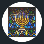ADESIVO REDONDO FELIZ HANUKKAH<br><div class="desc">FOTO</div>