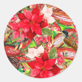 Adesivo Redondo Feliz Natal!