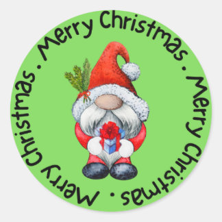Adesivo Redondo Feliz Natal