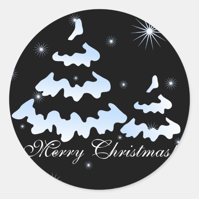 Adesivo Redondo Feliz Natal! (Frente)