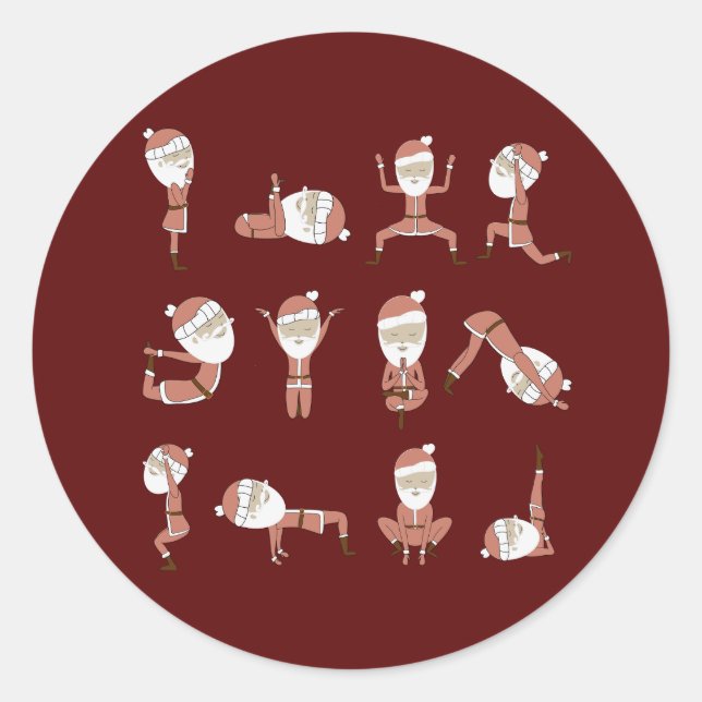 Adesivo Redondo Feliz Natal (Frente)