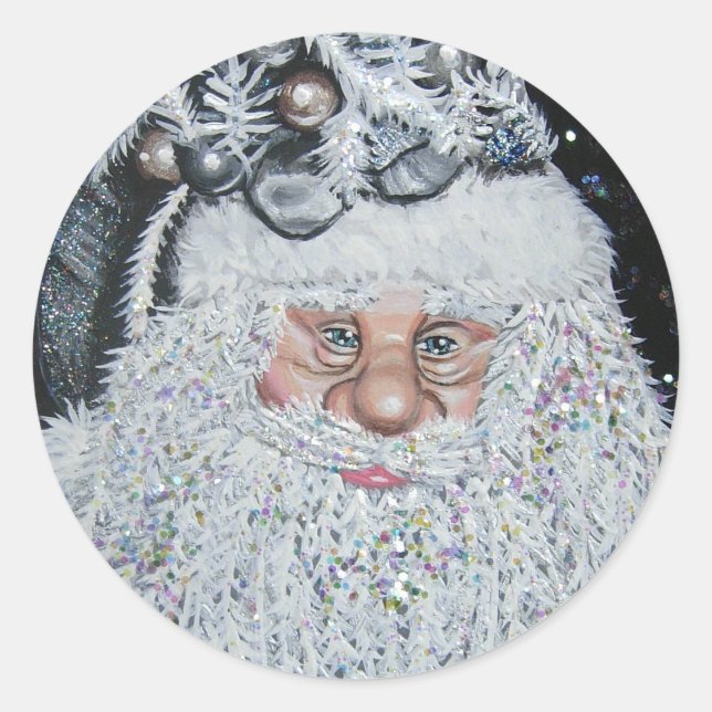 Adesivo Redondo Feliz Natal (Frente)