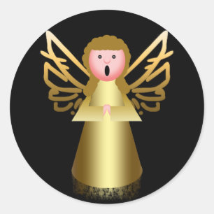 Adesivo Redondo Feliz Natal