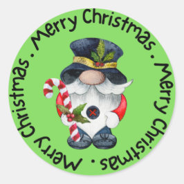 Adesivo Redondo Feliz Natal