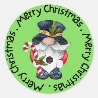 Adesivo Redondo Feliz Natal