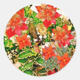 Adesivo Redondo Feliz Natal!