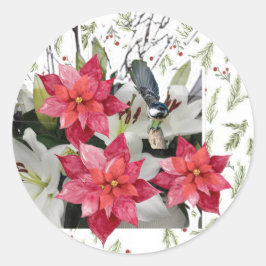 Adesivo Redondo Feliz Natal!