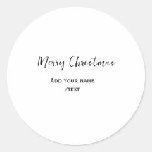 Feliz Natal Elegante adiciona texto simples modern