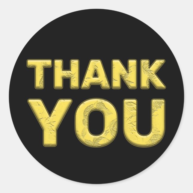 Adesivo Redondo Feliz Natal, Obrigado Sticker! (Frente)