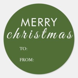 Adesivo Redondo Feliz Natal Para O Nome Dif