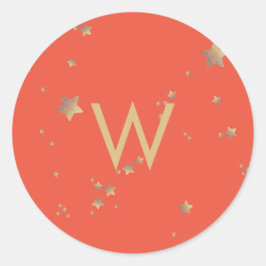 Adesivo Redondo Feliz Natal Vermelho da Cereja Verde Moderna