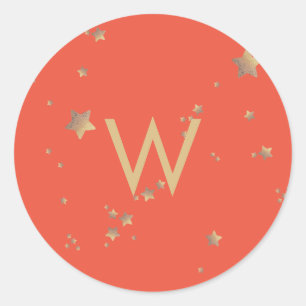 Adesivo Redondo Feliz Natal Vermelho da Cereja Verde Moderna