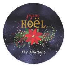 Feliz Natal - Vidro Marinho Francês