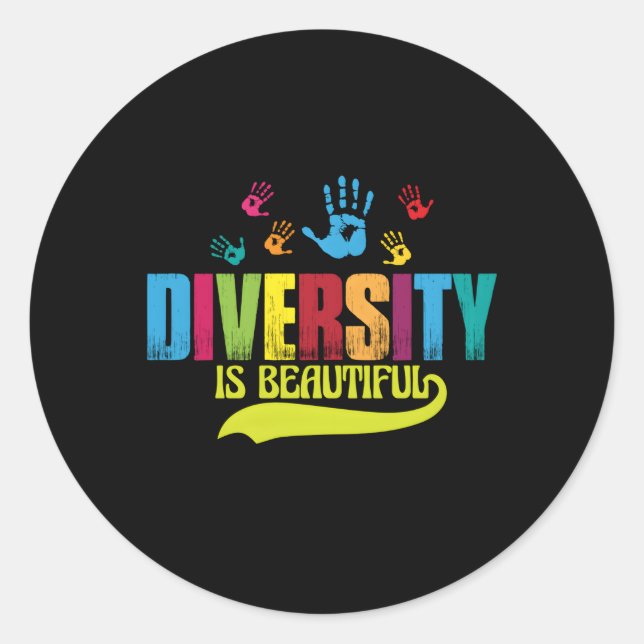 Adesivo Redondo Feliz Orgulho Mês Arco-Íris Bandeira Para Orgulho (Frente)