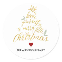 Feliz Pequeno vinheta de Natal