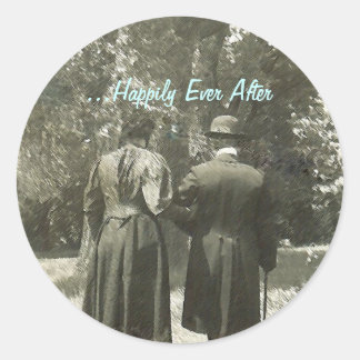 Adesivo Redondo ...Feliz Sempre Depois do Sticker