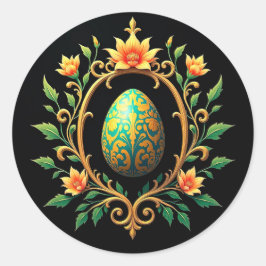 Adesivo Redondo Felz pascoa, Um Símbolo de Renovação e Alegria 🐣 