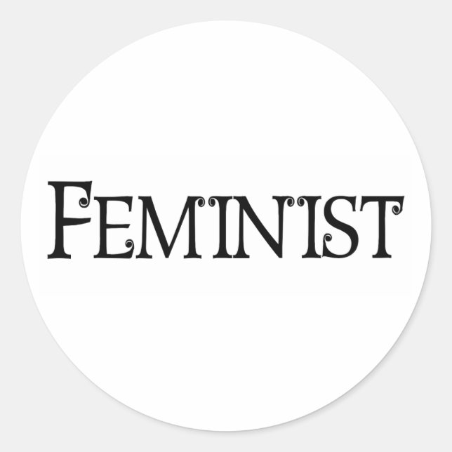 Adesivo Redondo Feminista (Frente)