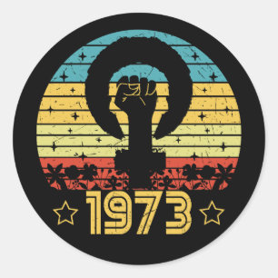 Adesivo Redondo Feminista Roe V Wade Rights 1973