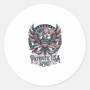 Adesivo Redondo Fenix Patriótico Híbrido Patriota Animal Híbrido P