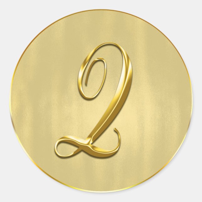 Adesivo Redondo Feriado de Convite para Casamento de Selo do Monog (Frente)