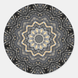 Adesivo Redondo Feriado de Natal Decorativo Moderno