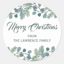 Feriado de Natal do Pine Eucalyptus Foliage