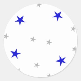 Adesivo Redondo Feriado de Natal em Tinta |