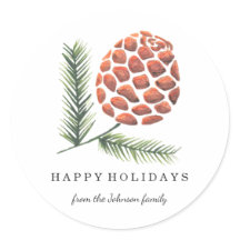 Feriado de Natal | Pine Cone | Vinheta