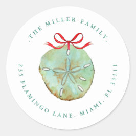 Adesivo Redondo Feriado em dólar e marcenaria de Aquarela