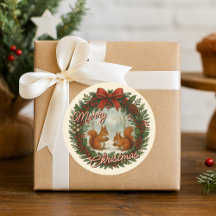 Feriado em Inglês Retroativo Com Esquilos Cutos