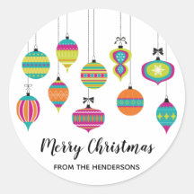 Feriado moderno do Enfeites de natal