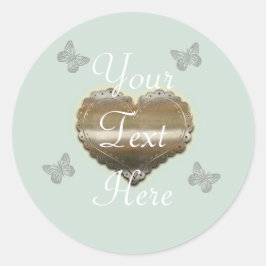 Adesivo Redondo Feriado Personalizado - Vibe