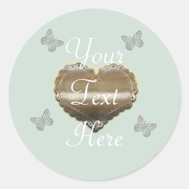 Adesivo Redondo Feriado Personalizado - Vibe (Frente)