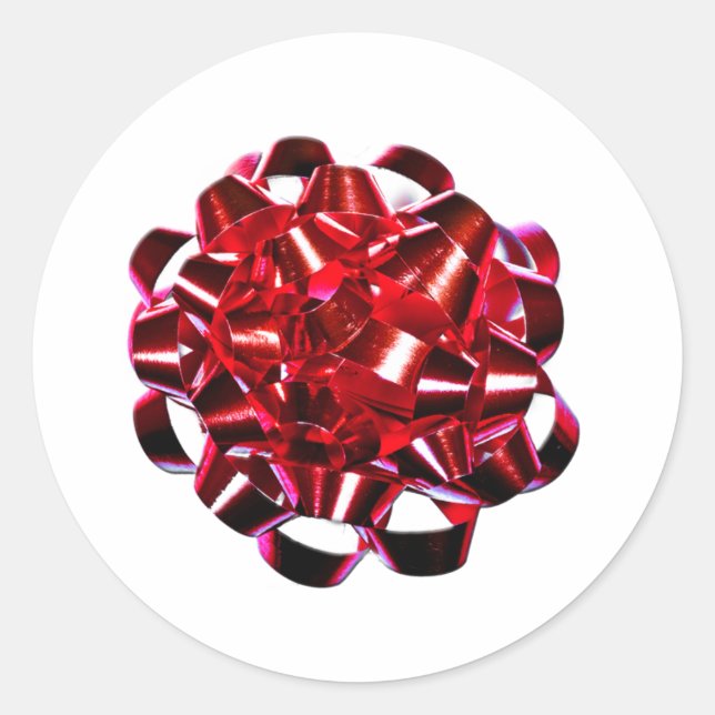 Adesivo Redondo Feriado Vermelho Feriado Arco Feriado Festas de En (Frente)