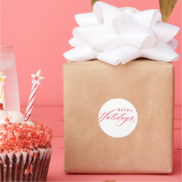 Adesivo Redondo Feriados felizes Feriados Felizes Feriados bonitin