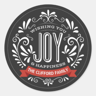 ADESIVO REDONDO FERIDAY JOY ROUND CHALKBOARD STICKBOARD