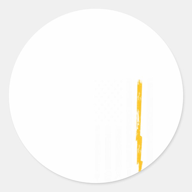 Adesivo Redondo Ferramentas De Sinalizador Para Eletrônicos Dos Eu (Frente)