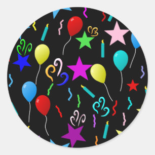 Adesivo Redondo Festa!
