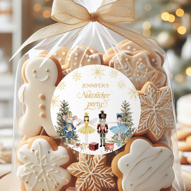 Adesivo Redondo Festa de aniversário (Criador carregado)