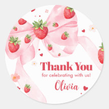 Festa de aniversário Coquette de Morango