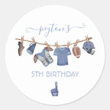 Festa de aniversário de Clothesline Futebol