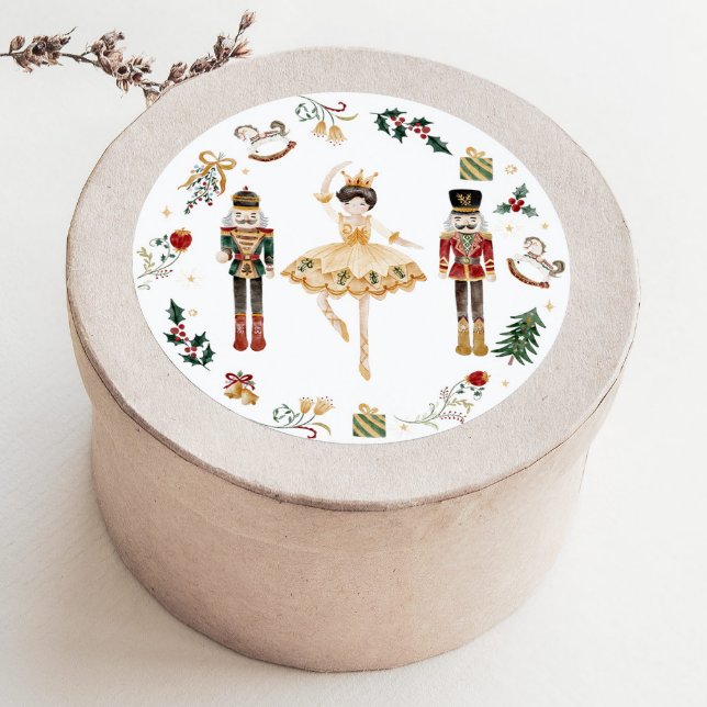 Adesivo Redondo Festa de aniversário de criança vermelho de ouro d (Criador carregado)