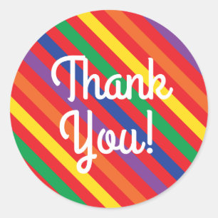 Adesivo Redondo Festa de aniversário do Bear Arco-Íris Cute Kid