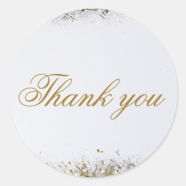 Adesivo Redondo Festa de aniversário Dupla Junta Adulta | Dourado 