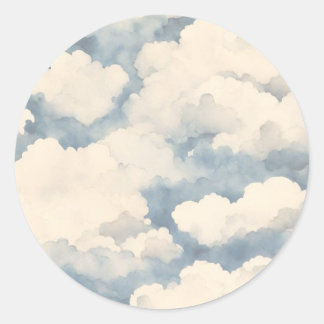 Adesivo Redondo Festa de aniversário para cima e para fora