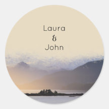 Festa de casamento da montanha Evergreen