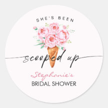 Festa de Casamento de Sorvete She's Been Scooped U